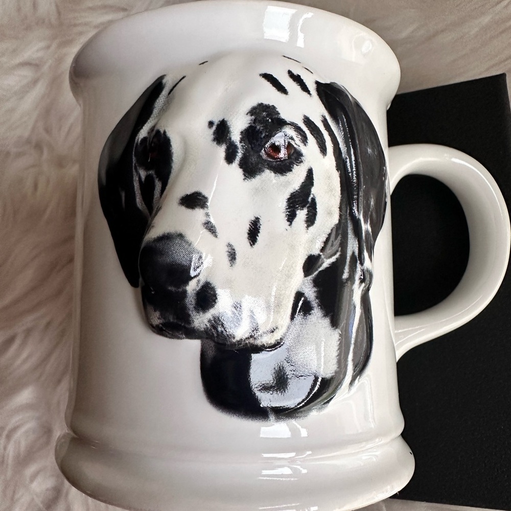 NWOT BOX. XPRES DALMATIAN  3D MUG